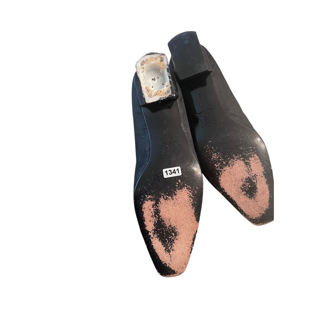 RARE VTG Fendi Women’s 8 Zucca kitten heel luxe preppy old money pump - Picture 5 of 5
